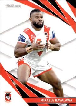 2024 NRL Traders Titanium - Pearl Special #PS124 Mikaele Ravalawa Front